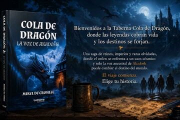 MIKEL DE CROMLEC explora los límites de la psicología humana en su nueva novela ‘Cola de Dragón. La voz de Akadosh’