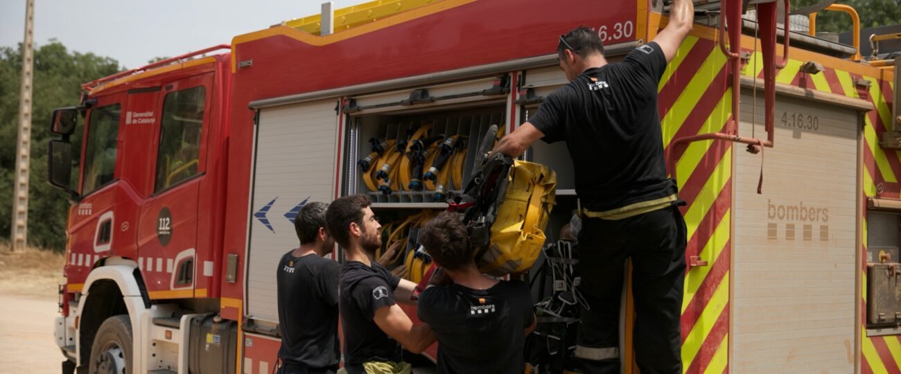 Muere un hombre al incendiarse su piso en la localidad de Puig-reig (Barcelona)