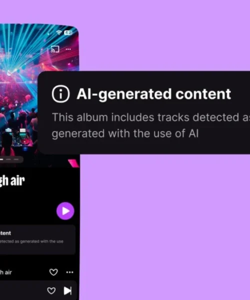 Deezer asegura que el 44 % de las nuevas canciones que incorpora a su catálogo están generadas por IA