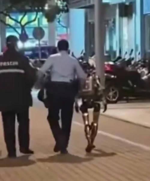 Así es Edward, el robot que habla con ancianos, persigue jabalíes, lleva un Rolex y que puedes contratar para una fiesta