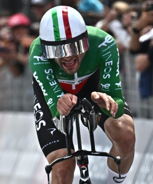 Ganna arrasa en la crono y Vingegaard fracasa en su reto de enfundarse la ‘maglia’ rosa del Giro