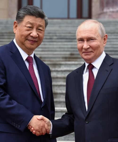 La visita Vladímir Putin a Pekín, en imágenes