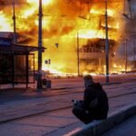 El último bombardeo de Rusia sobre Kiev, en imágenes