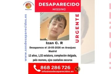Las autoridades buscan a Izan, un menor de 12 años que residía en un centro de menores de Aranjuez, desaparecido hace una semana
