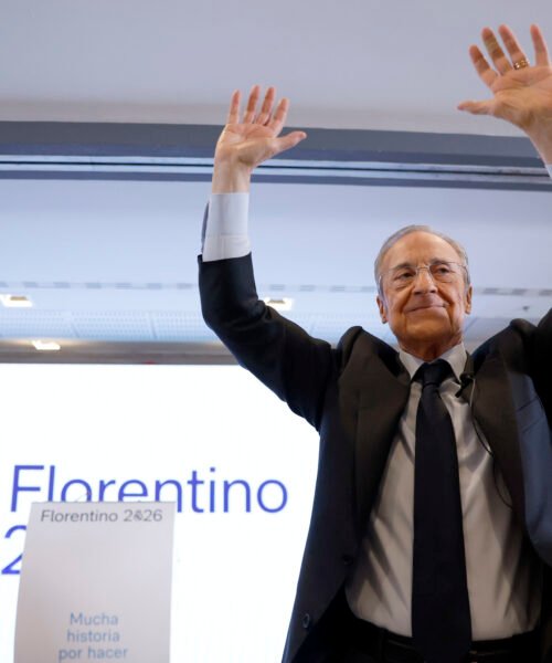 Los sondeos dan la victoria a Florentino Pérez en las elecciones del Real Madrid frente a Riquelme: 400 votos por correo impugnados