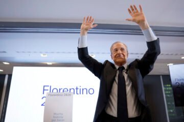 Florentino Pérez ganaría las elecciones del Real Madrid a Enrique Riquelme, según los sondeos a pie de urna