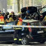 Dos muertos en un accidente de tráfico en Barcelona provocado por un coche que huía de los Mossos