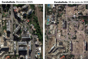 Mapas del terremoto en Venezuela: las imágenes satélite confirman un reguero de edificios derruidos