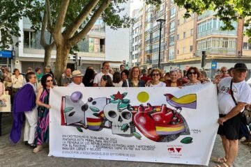 Juicio por el borrado de un mural republicano de Manuel Sierra: “Si fastidian uno, hacemos dos”