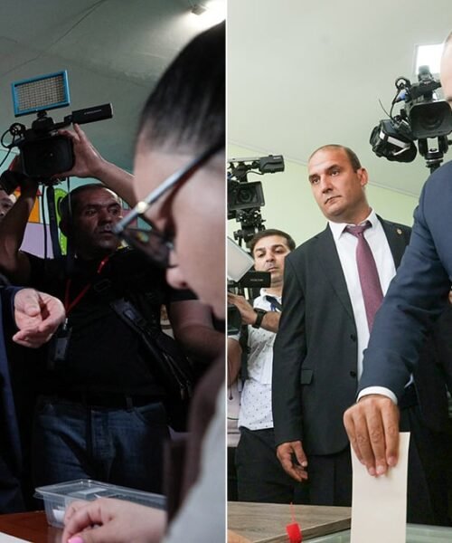El candidato europeísta gana las elecciones en Armenia según los primeros resultados, en unos comicios marcados por la tensión con Rusia
