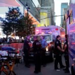 Seis personas apuñaladas en la principal estación de tren de Nueva York horas antes de la visita de Trump