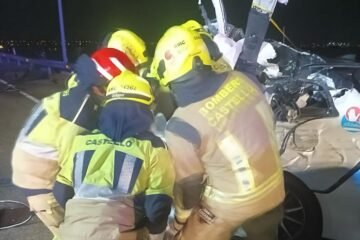 La jueza deja en libertad con medidas cautelares al joven detenido por el accidente de la N-340 en Castellón que causó cuatro muertos