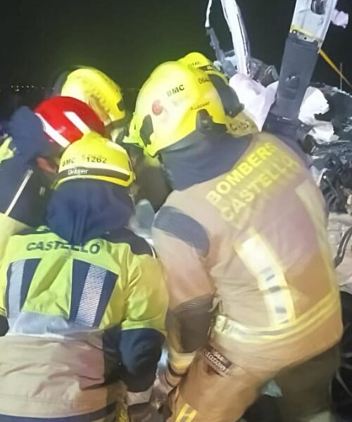 La jueza deja en libertad con medidas cautelares al joven detenido por el accidente de la N-340 en Castellón que causó cuatro muertos