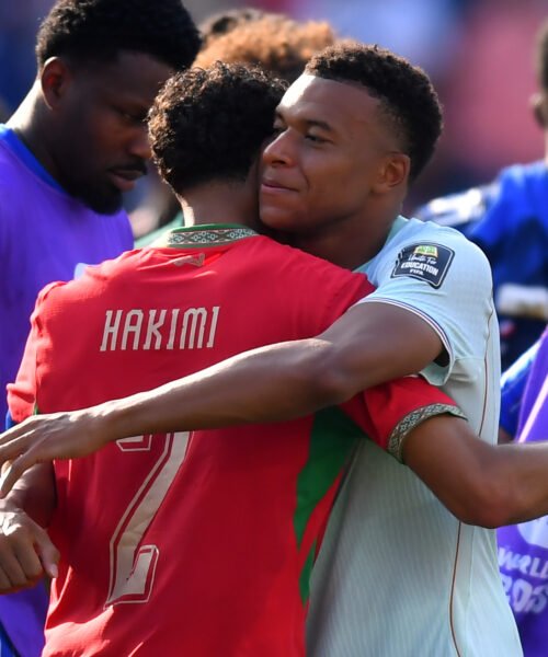 Un Mbappé desencadenado y «sin sentimientos» por su amigo Achraf antes de ver el España-Bélgica: «Sea el que sea nuestro rival, será una revancha»