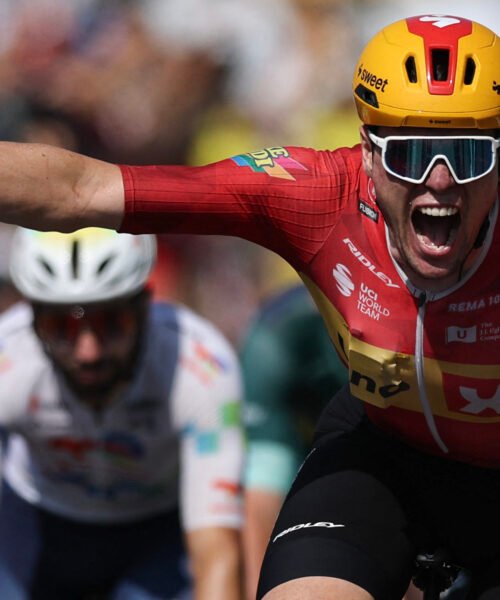La etapa más rápida de la historia del Tour: Waerenskjold  se impone en Nevers a  casi 51 kilómetros por hora