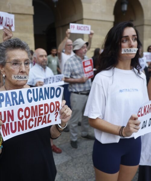 El alcalde de San Sebastián insiste en que la prohibición de las cenas solidarias es “irrevocable”