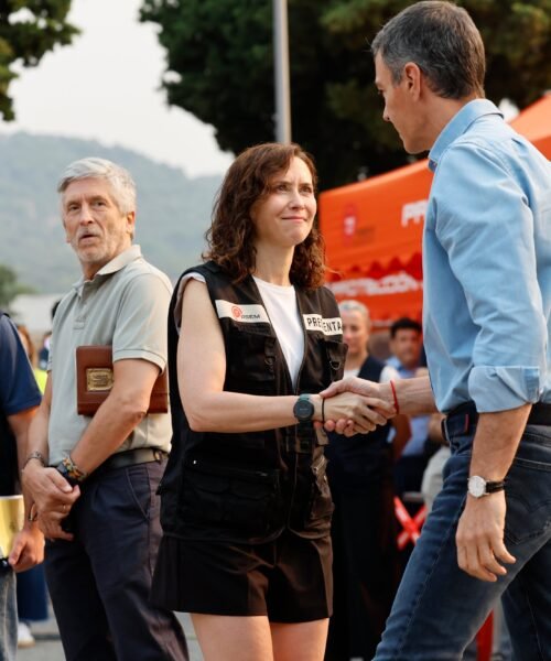 El Gobierno y Ayuso aparcan sus diferencias ante la magnitud del fuego