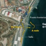 Datos | ¿Por dónde entran los migrantes a Ceuta? ¿Cuántos suelen cruzar?