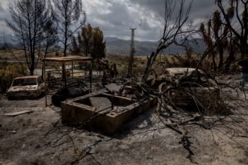 Últimas noticias del incendio forestal de Los Gallardos (Almería), en directo | Los técnicos comienzan los trabajos para restablecer el suministro de electricidad en Los Gallardos