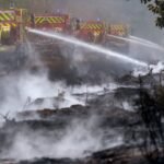 El fuego del suroeste de Francia da una tregua, pero sigue sin estar controlado