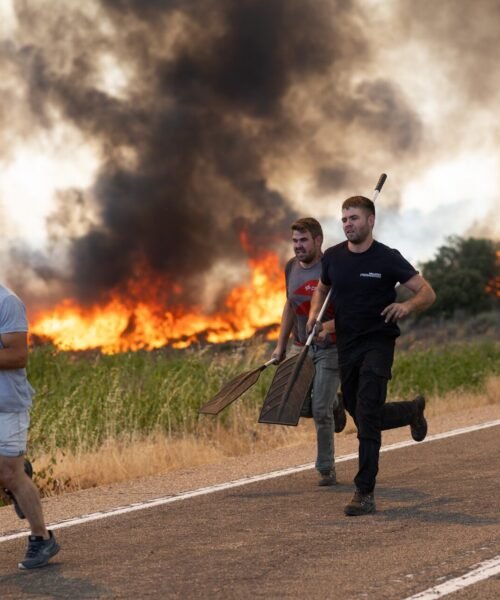 Última hora de los incendios forestales, en directo | Interior da por estabilizado el incendio en Madrid, pero preocupa uno en Zamora de nivel 2