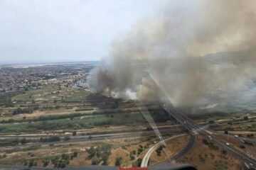 Detenido un pirómano con antecedentes por provocar incendios forestales en El Prat