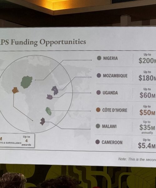 Un mapa de África elaborado por el Gobierno de EE UU identifica mal a todos los países durante una conferencia
