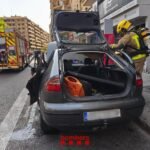 Una explosión en el interior de un coche deja cinco heridos en Lleida
