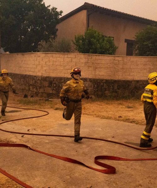 Protegiendo a Casavieja del diablo de fuego