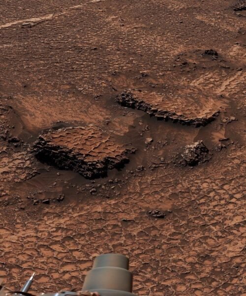 La NASA descubre en Marte un ‘mar de polígonos’ con forma de panal que se extiende hasta donde alcanza la vista