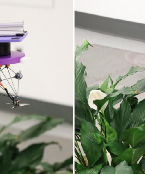Este dron se vuelve invisible engañando a tu cerebro