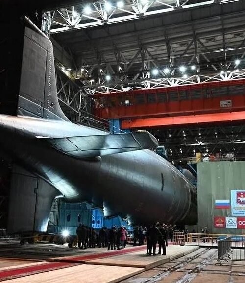 El primer submarino del mundo diseñado para lanzar misiles de crucero hipersónicos entrará en servicio en Rusia este año