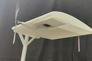 Logran recargar un dron en pleno vuelo usando un láser