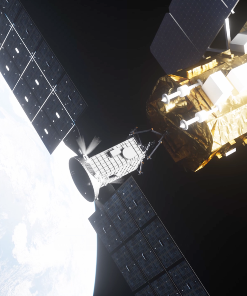 La nave enviada por la NASA para rescatar el satélite SWIFT está girando fuera de control