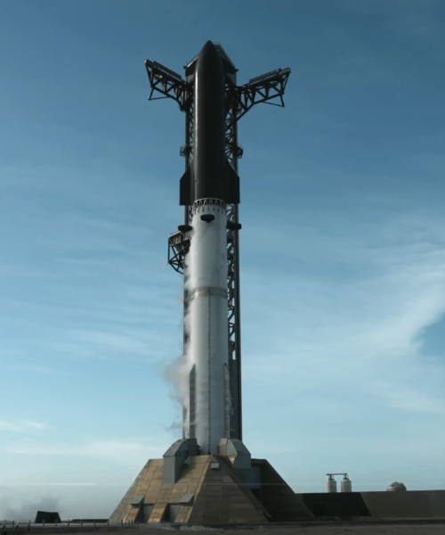 SpaceX aborta el lanzamiento de Starship en el último segundo por un fallo en el encendido de motores