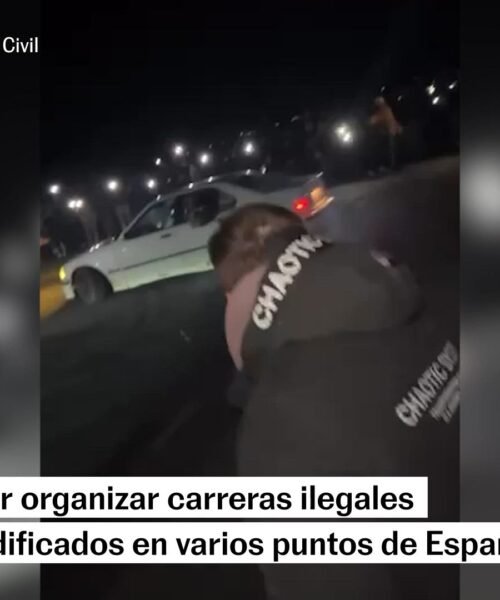 En sentido contrario y en zigzag: las carreras ilegales de coches, un fenómeno al alza en España