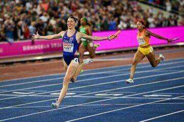 Bronce del relevo mixto 4×100 y Arce se queda al borde de la medalla tras liderar el 3.000 obstáculos