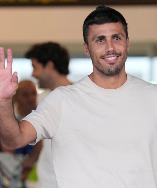 Rodri llega a Barcelona para fichar por el Barça: «Es un sueño»