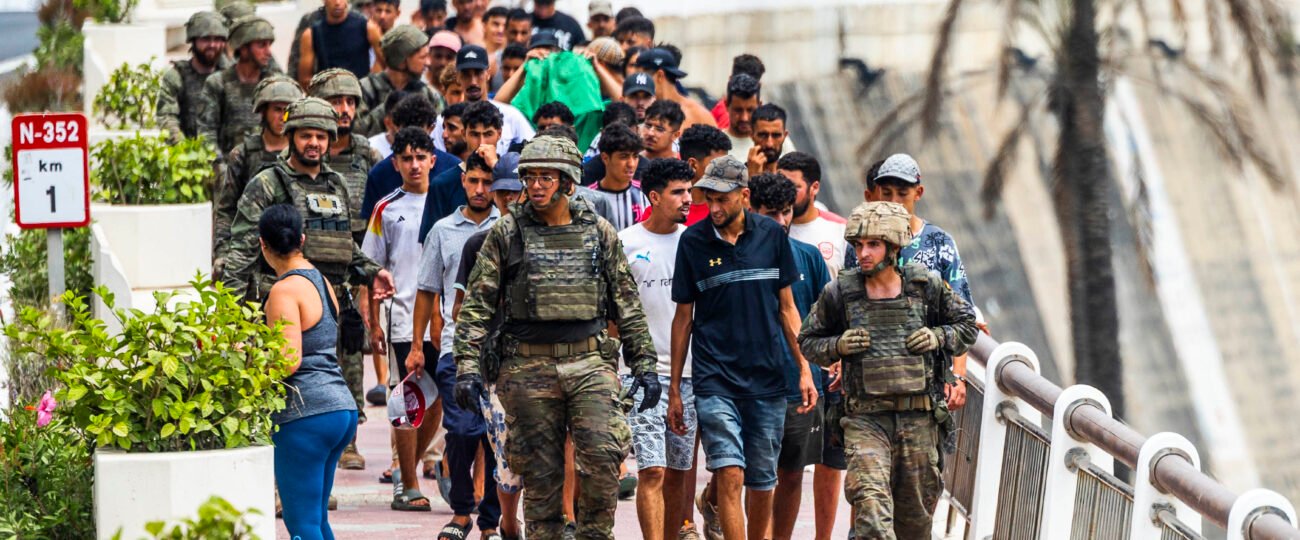 Ceuta recobra parte de la calma en medio de la tensión política