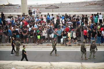 La crisis migratoria en Ceuta, en imágenes|Día 1 de agosto
