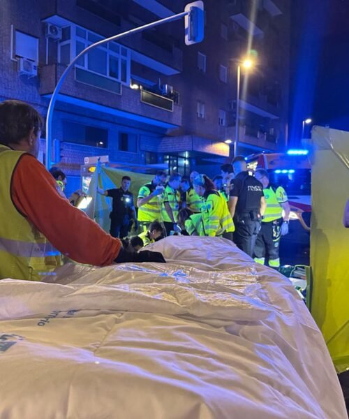 Dos atropellos graves en Madrid de madrugada