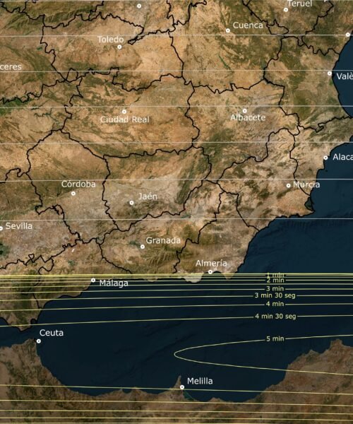 ¿Te has perdido este eclipse? En 2027, el próximo le toca al sur andaluz, Ceuta y Melilla