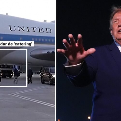 Las explicaciones de Trump para justiticar el vuelo secreto con el que regreso de la cumbre de la OTAN