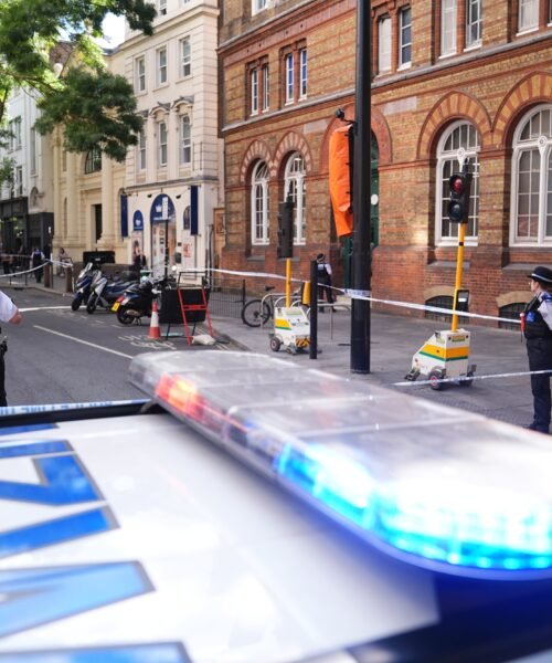 La policía de Londres detiene a una mujer acusada de apuñalar a cuatro personas