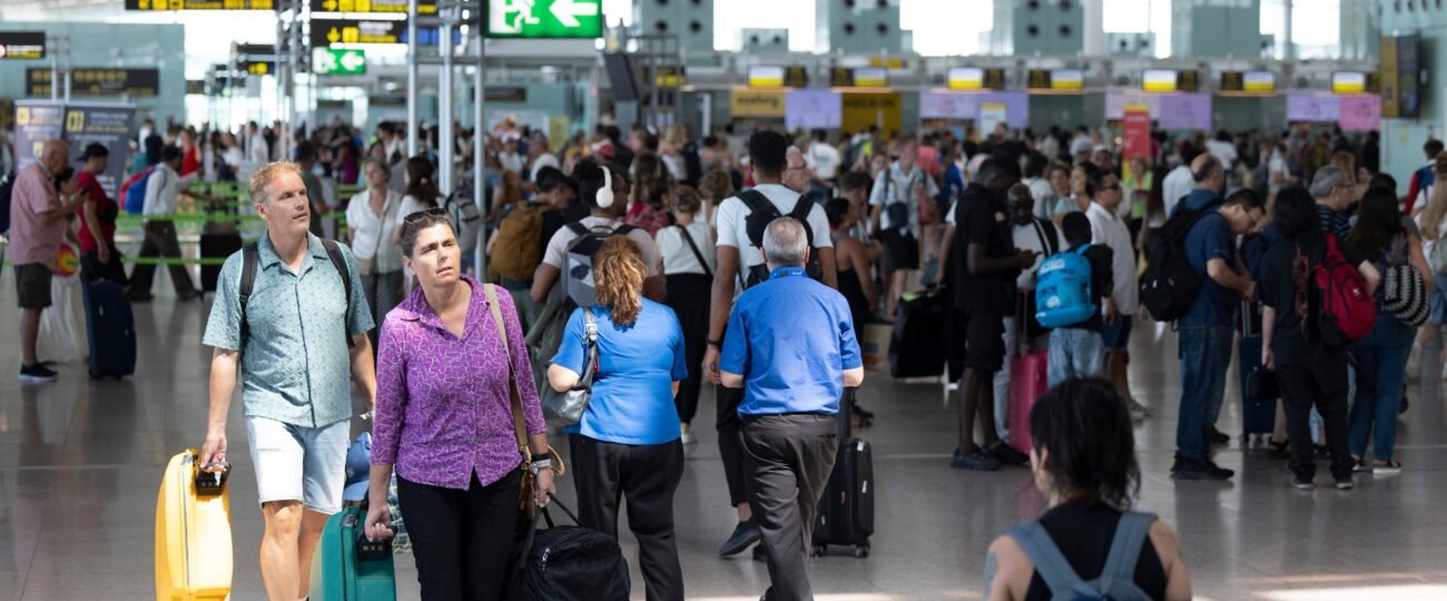 El aeropuerto de Barcelona marca un julio de récord y supera los 5,8 millones de pasajeros