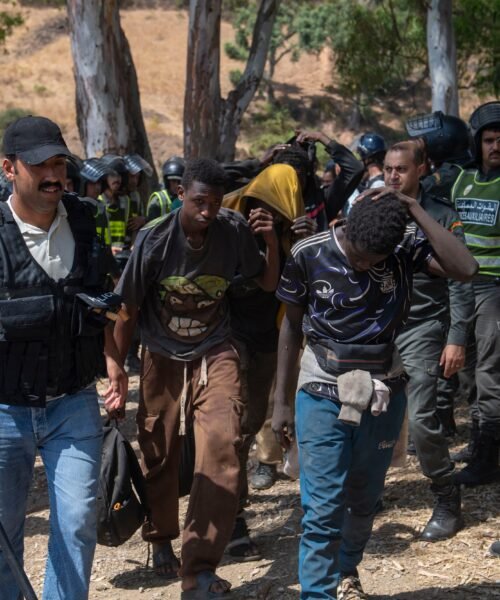 Marruecos exhibe su máxima fuerza como guardián de la frontera ceutí