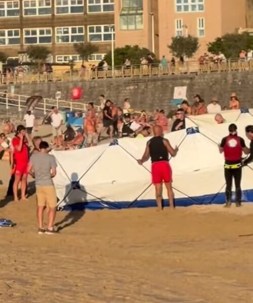Muere un joven de 22 años tras caer al mar mientras pescaba en San Sebastián