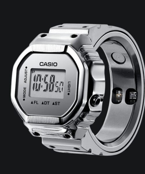 Casio convierte el diseño de sus míticos relojes digitales de los 80 en un anillo inteligente que mide la salud