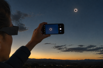 ¿Se puede dañar la cámara del móvil al fotografiar el eclipse?
