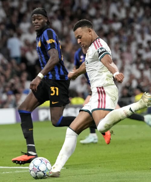 El Madrid logra la victoria del descontrol ante un Inter con dominio y errores en el Bernabéu